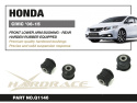 Honda Civic 2006-2015 Främre Nedre Länkarmsbussningar - Bakre Hardrace