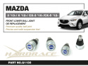 Mazda 3 AXELA / 6 ATENZA / CX 3 / 5 2012-2019 Främre Spindelleder Hardrace