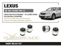 Lexus GS / IS 2006-2013 Bakre Spindelbussningar - Fäst i Nedre Stag Hardrace