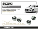 Suzuki Swift 2017-2024 Främre Nedre Länkarmsbussningar - Bakre Hardrace