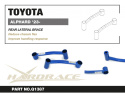 Toyota Alphard vellfire 2023+ Bakre Lateral Brace Hardrace