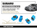 Subaru Legacy outback 2014-2020 Främre Nedre Länkarmsbussningar - Bakre Hardrace