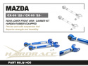 Mazda CX 60 / 90 2022-2023 Bakre Nedre Främre Arm / Camber Kit Hardrace