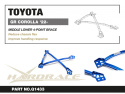 Toyota Corolla Altis GR 2022+ Mitten Nedre 4-point Brace Hardrace
