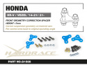 Honda HR V 2014-2021 Främre Geometry Correction Spacer Hardrace