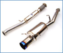 Subaru 02-07 WRX/STI G200 Catback Sportavgassystem Titanium Utblås Invidia