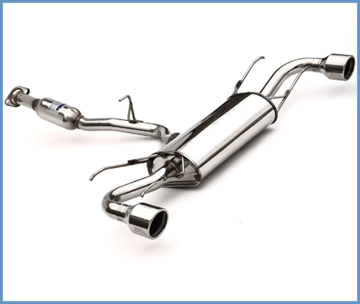 HS04ZR8G3S Mazda 04+ RX-8 Q300 Catback Rostfritt Stål (Rullade Kanter) Invidia