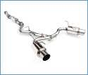 Subaru 08-14 STI (5-Dörrars Hatchback) N1Twin Catback Sportavgassystem Rostfritt Stål Invidia