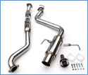Subaru 08-14 WRX (4-Dörrars) Singel N1Catback Sportavgassystem Rostfritt Stål Invidia