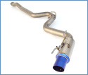 Subaru WRX/STI 5-DR 08-14 Full Titanium Catback Sportavgassystem System Invidia