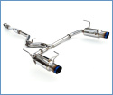 Subaru 10+ Legacy N1 TWIN Catback Sportavgassystem Titanium Utblås (Tunna Kanter) Invidia