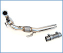 Volkswagen 13+ Golf MK 7 GTI Downpipe Med Högflödeskatalysator Invidia