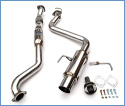 Subaru WRX/STI 15+ SINGLE N1 Catback Sportavgassystem Rostfritt Stål Invidia
