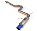 Subaru WRX/STI 4-DR 15+ Full Titanium Catback Sportavgassystem System Invidia