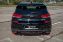 Hyundai I30 N 2017+ Bakre Sidoextensions Röda V.2 Maxton Design