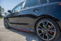 Hyundai I30 N 2017+ Sidoextensions Röda V.2 Maxton Design