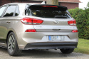 Hyundai I30 MK3 Hatchback 2017+ Bakre Splitter / Diffuser (med bars) Maxton Design