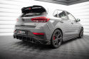 Hyundai I30 N Mk3 Facelift 2020+ Bakre Sidoextensions V.4 med Splitters Maxton Design