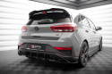 Hyundai I30 N Mk3 Facelift 2020+ Bakre Sidoextensions V.5 Maxton Design