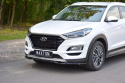 Hyundai Tucson MK3 Facelift 2018+ Frontläpp / Frontsplitter V.2 Maxton Design