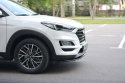 Hyundai Tucson MK3 Facelift 2018+ Frontläpp / Frontsplitter V.2 Maxton Design