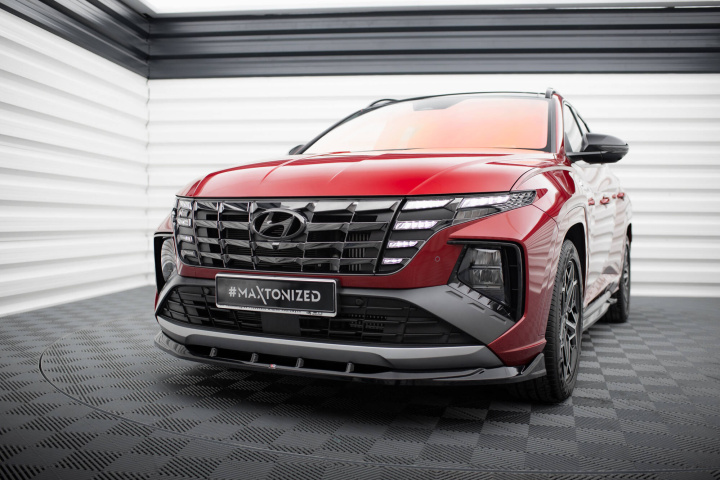 Hyundai Tucson N-Line Mk4 2020+ Frontsplitter V.1 Maxton Design i gruppen Välj bilmodell / Hyundai / Tucson hos DDESIGN Scandinavia AB (HY-TU-4-NLINE-FD1G)
