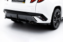 Hyundai Tucson N-Line Mk4 Facelift 2024+ Bakre Splitter / Diffuser (Med Splitters) Maxton Design