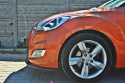 Hyundai Veloster 2011+ Frontläpp / Frontsplitter Maxton Design