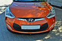 Hyundai Veloster 2011+ Frontläpp / Frontsplitter Maxton Design
