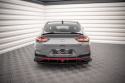 Hyundai I30 Fastback N-Line Mk3 Facelift 2020- Street Pro Bakre Sidoextensions + Flaps Röd + Blanka Flaps Maxton Design