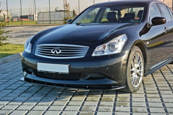 Infiniti G37 Sedan 2009-2010 Frontläpp / Frontsplitter V.1 Maxton Design i gruppen Välj bilmodell / Infiniti / G37 / Styling hos DDESIGN Scandinavia AB (IN-G37-S-FD1G)