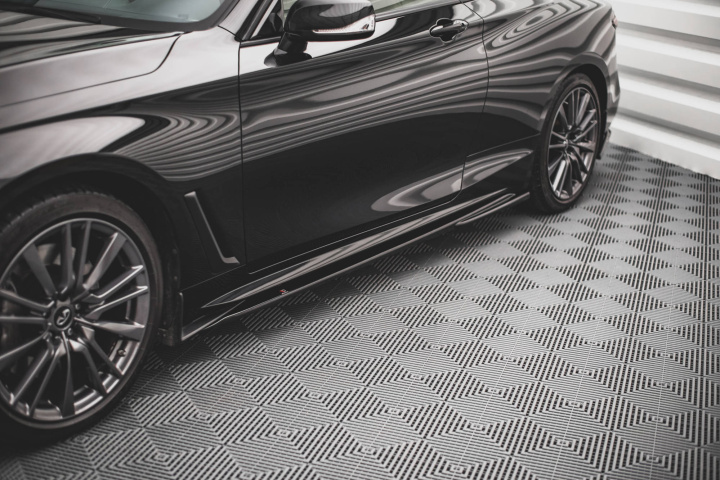 Infiniti Q60 S MK2 2017+ Sidokjolar / Sidoextensions Maxton Design i gruppen Välj bilmodell / Infiniti / Q60 2017–2022 hos DDESIGN Scandinavia AB (IN-Q60S-2-SD1G)