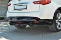 Infiniti QX70 2013-2017 Bakre Sidoextensions Maxton Design