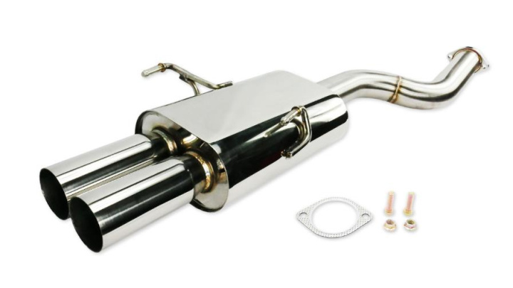 Series II - MBSE Avgassytem Axleback Med Ljuddämpare - BMW E36 ISR Performance i gruppen Välj bilmodell / BMW / 3-serie (E36) 1990-2000 / Tuning / Avgassystem hos DDESIGN Scandinavia AB (IS-S2RO-MBSE-E36)