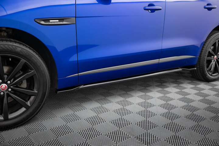 Jaguar F-Pace R-Sport Mk1 2016-2020 Sidoextensions V.1 Maxton Design i gruppen Välj bilmodell / Jaguar / F-Pace 2016+ hos DDESIGN Scandinavia AB (JA-FP-1-RSPORT-SD1G)
