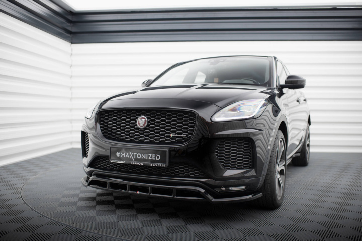 Jaguar E-Pace R-Dynamic Mk1 2017-2020 Frontläpp / Frontsplitter Maxton Design i gruppen Välj bilmodell / Jaguar / E-Pace MK1 2017+ hos DDESIGN Scandinavia AB (JAEP1RDYNAMICFD1GFD1RG)