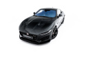 Jaguar F-Type X152 Facelift 2 2020-2024 Street Pro Frontläpp / Frontsplitter + Flaps Svart + Blanka Flaps Maxton Design