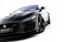 Jaguar F-Type X152 Facelift 2 2020-2024 Street Pro Frontläpp / Frontsplitter Svart/Röd Maxton Design