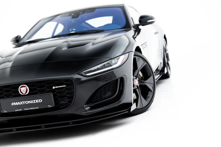 Jaguar F-Type X152 Facelift 2 2020-2024 Front Flaps Flaps Maxton Design i gruppen Välj bilmodell / Jaguar / F-Type (X152) 2014+ / Styling hos DDESIGN Scandinavia AB (JAFTYPE1F2CNC-FSF1G)