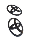 GT86 17-21 Mattsvart Black Toyota Emblem Bak JDM Station