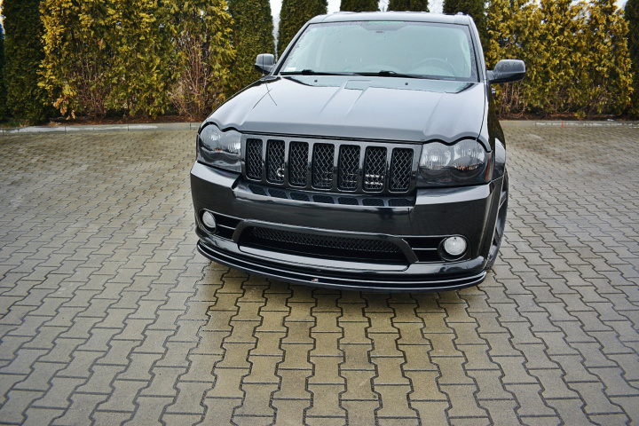 Jeep Grand Cherokee WK SRT8 2005-2010 Frontläpp / Frontsplitter V.1 Maxton Design i gruppen Välj bilmodell / Jeep / Grand Cherokee WH-WK 2005-2010 / Styling hos DDESIGN Scandinavia AB (JE-GC-3-SRT8-FD1G)