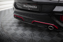 Kia Ceed GT Mk3 Facelift 2022+ Bakre Splitter / Diffuser med Splitters V.1 Maxton Design
