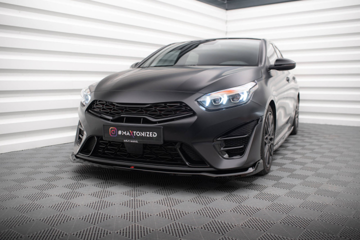 Kia Proceed GT Mk1 Facelift 2022+ Frontsplitter V.1 Maxton Design i gruppen Välj bilmodell / KIA / Ceed 06+ / Styling hos DDESIGN Scandinavia AB (KI-CE-3F-PRO-GT-FD1G)