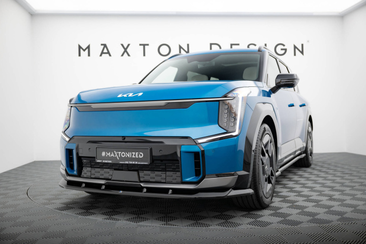 KIA EV9 GT-Line Mk1 2023+ Frontsplitter / Frontläpp Maxton Design i gruppen Välj bilmodell / KIA / EV9 (MV) 2023+ hos DDESIGN Scandinavia AB (KI-EV9-1-GTLINE-FD1G)