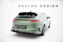 Kia Proceed GT-Line Mk1 Facelift 2022- Street Pro Bakre Diffuser Svart/Röd Maxton Design