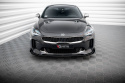 KIA Stinger GT / GT-Line / Standard Mk1 Street Pro Frontsplitter / Frontläpp + Splitters Maxton Design