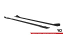Kia Stinger GT / GT-Line / Standard Mk1 Street Pro Sidoextensions + Flaps Svart/Röd + Blanka Flaps Maxton Design
