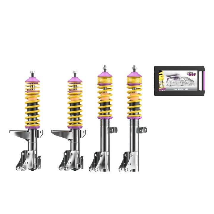 10210913 Coilovers Inox V1 KW Suspension i gruppen Välj bilmodell / Audi / 80 - 90 - 100 1966-1997 / Chassi / Fjädring hos DDESIGN Scandinavia AB (KW-10210913)