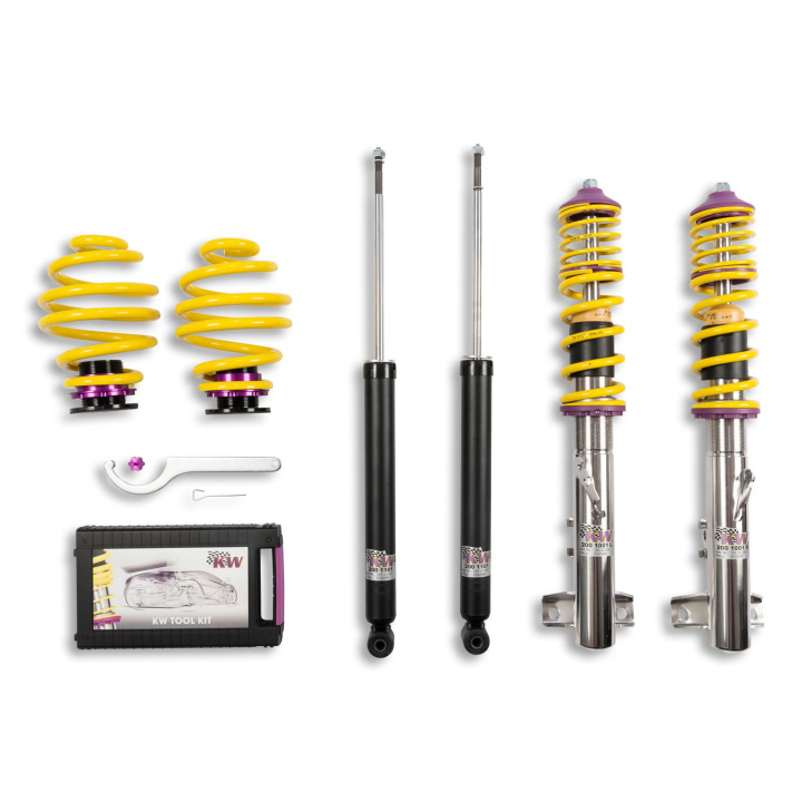 10220011 Coilovers Inox V1 KW Suspension i gruppen Välj bilmodell / BMW / 3-serie (E36) 1990-2000 / Chassi / Coilovers & Luftfjädring hos DDESIGN Scandinavia AB (KW-10220011)