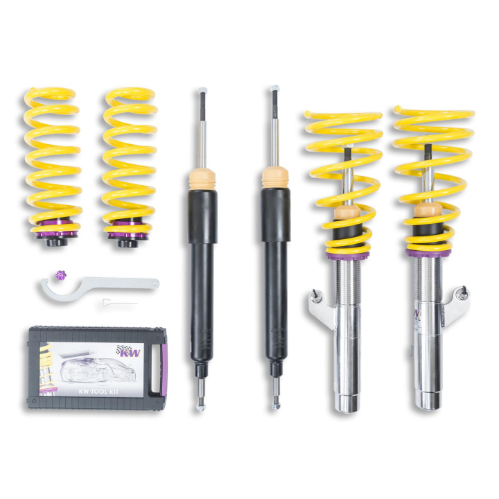 10220039 Coilovers Inox V1 KW Suspension i gruppen Välj bilmodell / BMW / 1-serie (E81-E87) 2004-2013 / Chassi / Coilovers hos DDESIGN Scandinavia AB (KW-10220039)